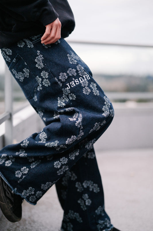 JE’SUIS FLOWERED DENIM